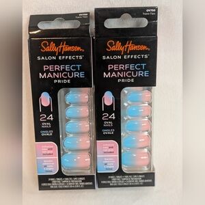 Sally Hansen Perfect Manicure Pride Oval Shape Acrylic Nail set of 2